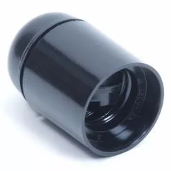 Fitting E27 Zwart