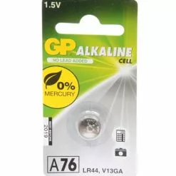 Batterij Knoopcel LR 44 GP Alkaline*