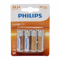 Batterij PENLITE Philips 4x AA 1.5 V*