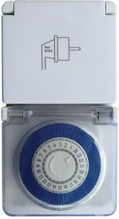 Tijdschakelklok / Timer Spatw.dicht*