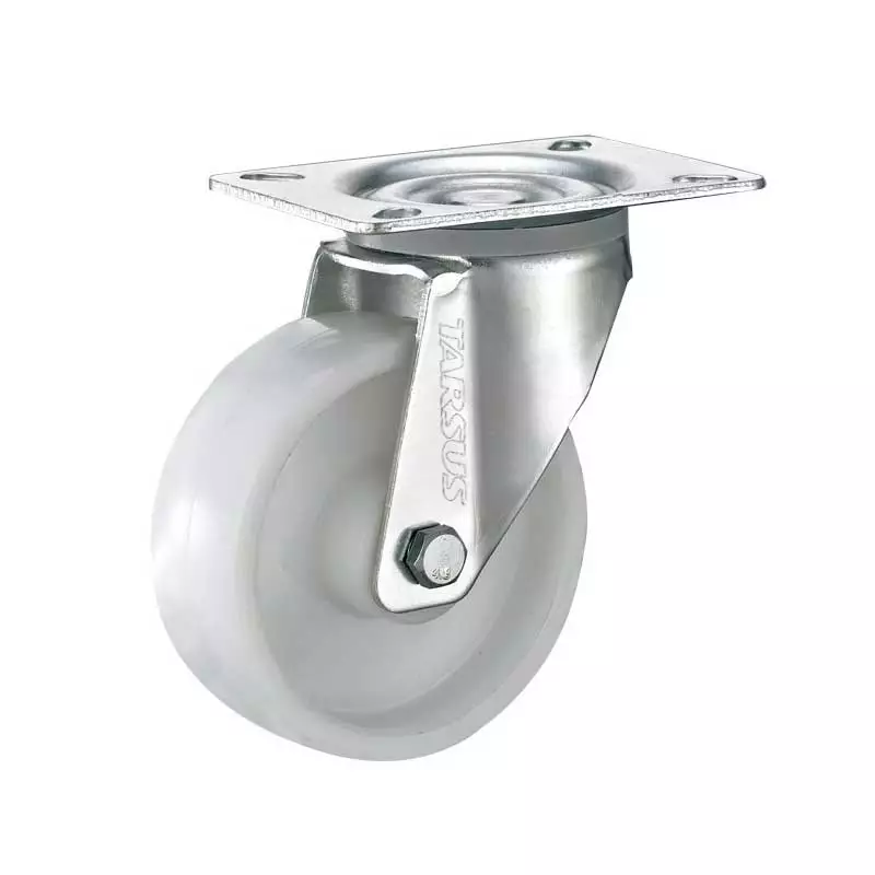 Tarsus Zwenkwiel 100 Mm. Wit 1 Tarsus Zwenkwiel 100 Mm. Wit